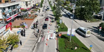 İnegöl’de ‘Yayalara Öncelik Duruşu, Hayata Saygı Duruşu’ etkinliği