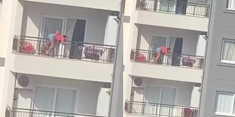 Atlamasın diye annelerinin ayağına sarılıp ağladılar