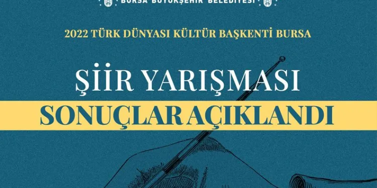 Bursa’da şiir yarışmasının kazananları belli oldu
