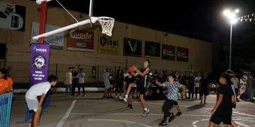 İnegöl’de sokak basketbolu heyecanı başladı