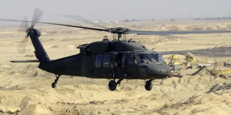 MSB: Skorsky tipi helikopter kaza kırıma uğradı