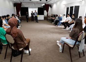 Başkan Alper Taban atölye çalışmasında