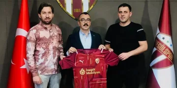 İnegöl Kaymakamı Eren Arslan’dan İnegölspor’a moral ziyareti