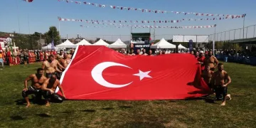 Bursa İnegöl’de 738. Baykoca Yağlı Pehlivan Güreşleri başladı