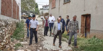 Başkan Ali Özkan’dan yağış sonrası inceleme