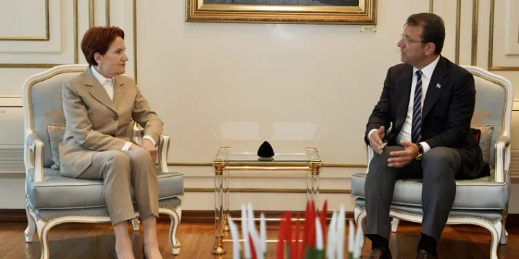 Akşener’den İmamoğlu’na ziyaret