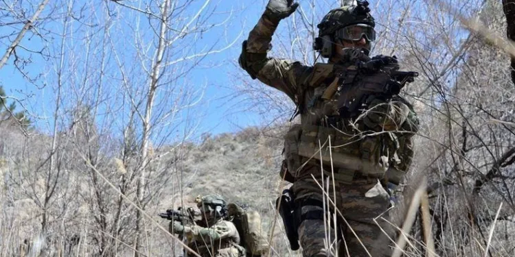 Irak’ın kuzeyinde 4 terörist öldürüldü