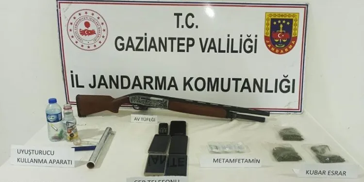 Gaziantep’te uyuşturucu operasyonu