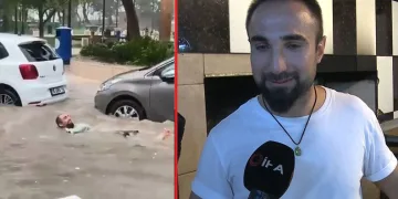 Bursa’da selde yüzen adam konuştu