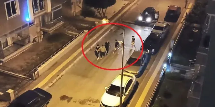 Samsun’da yolunu kesip darp ettiler