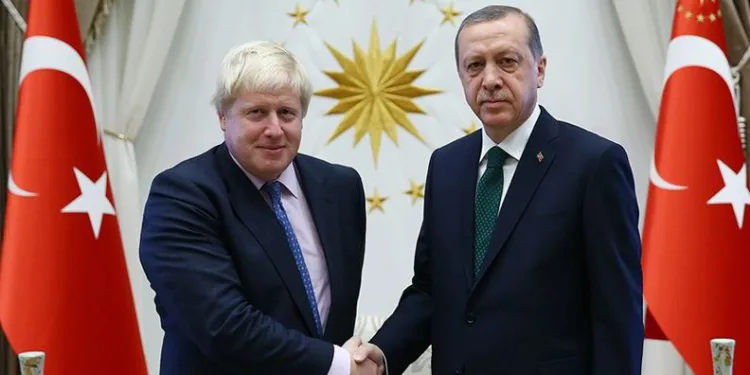 Erdoğan, Johnson ile telefonda görüştü