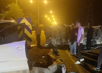 Batman’da trafik kazası: 1’i ağır 4 yaralı