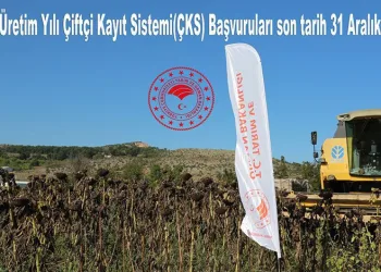 2023 yılı ÇKS başvuruları başladı