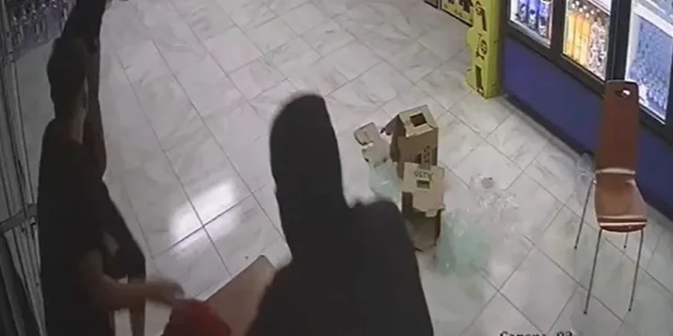Hastane kantininde silahlı soygun