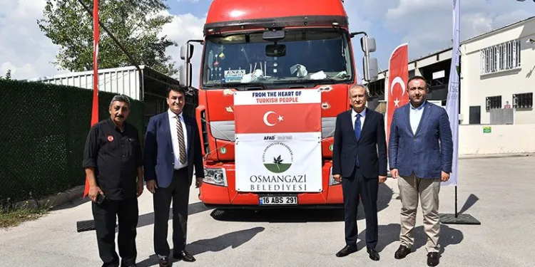 Osmangazi’den Pakistan’a yardım eli