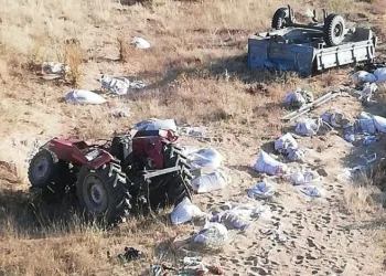 Niğde’de traktör şarampole devrildi: 2 ölü 1 yaralı