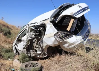 Diyarbakır’da trafik kazası: 2’si çocuk 4 yaralı