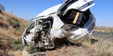 Diyarbakır’da trafik kazası: 2’si çocuk 4 yaralı