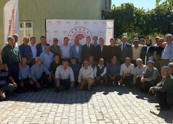 Orhaneli’de çiftçilere sertifika