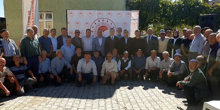 Orhaneli’de çiftçilere sertifika