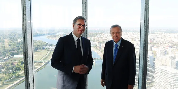 Cumhurbaşkanı Erdoğan, Belgrad Kulesi’ni ziyaret etti