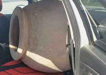 Aksaray’da 11 asırlık Pithos Küpünü götürürken yakalandı