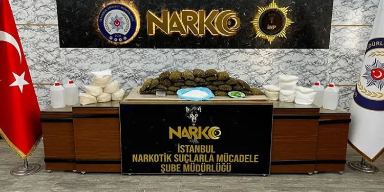 İstanbul’da uyuşturucu operasyonu