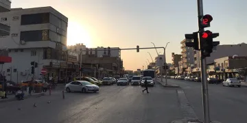 Silopi’de yıllar sonra trafik ışıkları kuruldu