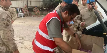 Kızılay’dan Mersin’deki yangın ekiplerine destek