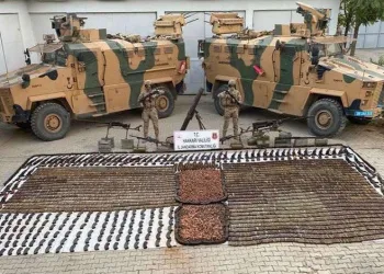 Terör örgütünün cephaneliği ele geçirildi