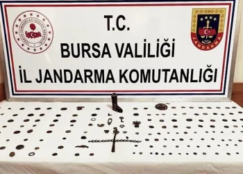 Bursa’da tarihi eser operasyonu