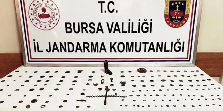 Bursa’da tarihi eser operasyonu