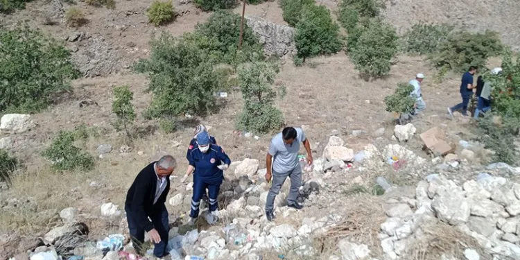 Malatya’da çapa motoru 40 metreden uçtu: 1 yaralı