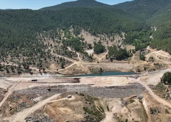Büyükorhan Kocadere Göleti çalışmaları devam ediyor