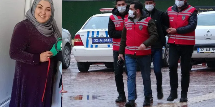 Isparta’da kıskançlık yüzünden 7aylık hamile kadını öldürdü