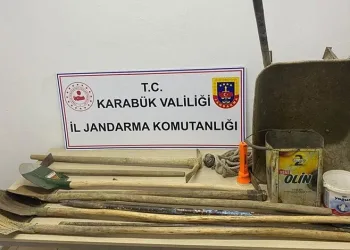 Karabük’te izinsiz kazı yapan 3 kişi suçüstü yakalandı
