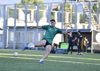 Bursaspor şut çalıştı