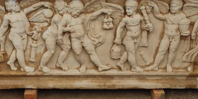 Bursa’da Roma dönemine ait lahit bulundu