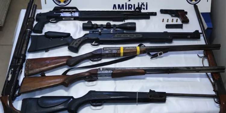 Hepsi Bursa’da ele geçirildi! Tamamı ruhsatsız