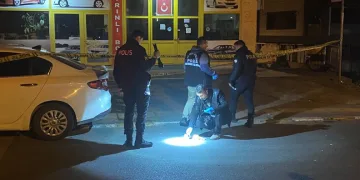 Arkadaşının kaza yaptığı yere gitti, kurşunlandı