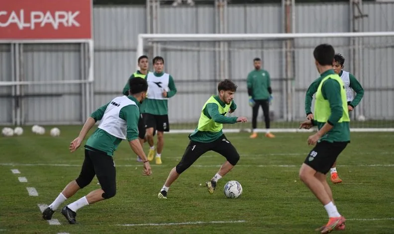 Bursaspor’da A.24Erzincanspor maçı hazırlıkları başladı