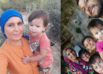 1.5 yaşındaki kızıyla birlikte kayboldu