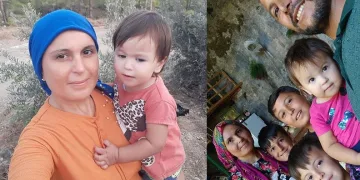 1.5 yaşındaki kızıyla birlikte kayboldu