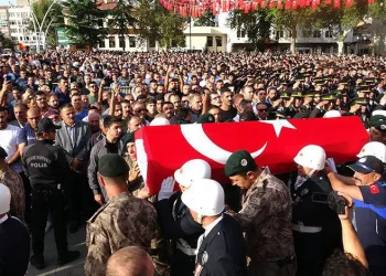 Şehit Mustafa Çalışgan, son yolculuğuna uğurlandı