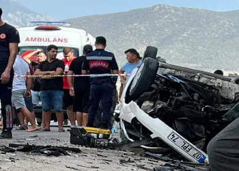 Dede ve torunu feci kazada öldü