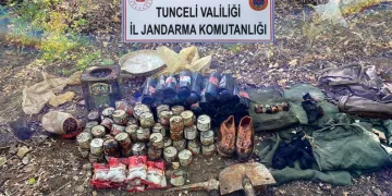 Tunceli’de terör sığınakları imha edildi