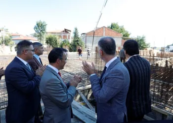 İnegöl’de Mevlana Camii temeli atıldı