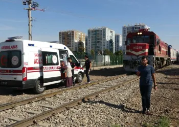 Diyarbakır’da yaşlı adama tren çarptı