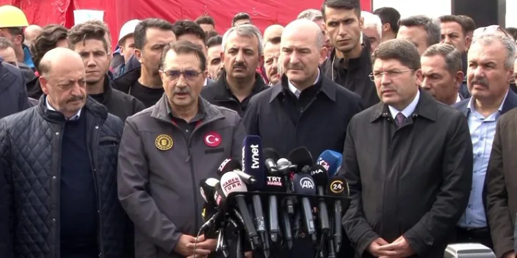 Madende çıkan yangın kontrol altında