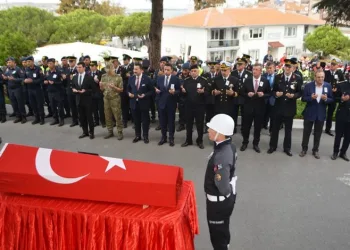 Ayvalık İlçe Emniyet Müdürlüğü’nün acı günü